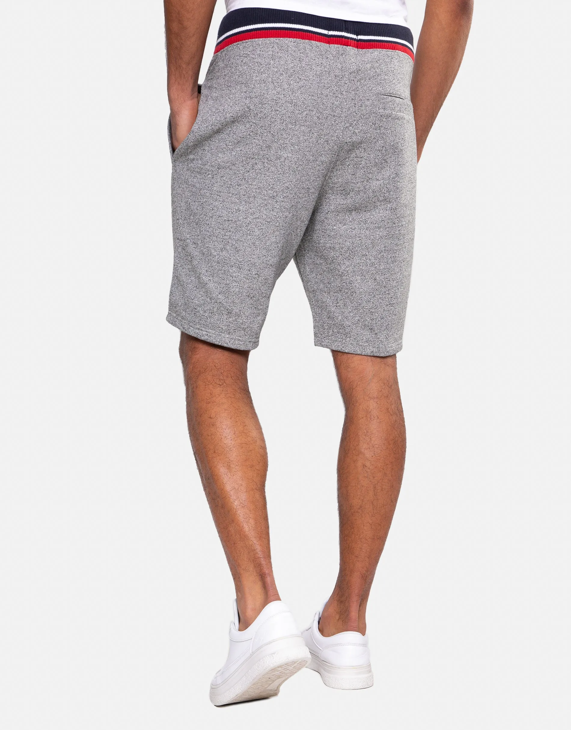 Men's Charcoal Sports Fleece Shorts sold by Threadbare product image thumbnail 2