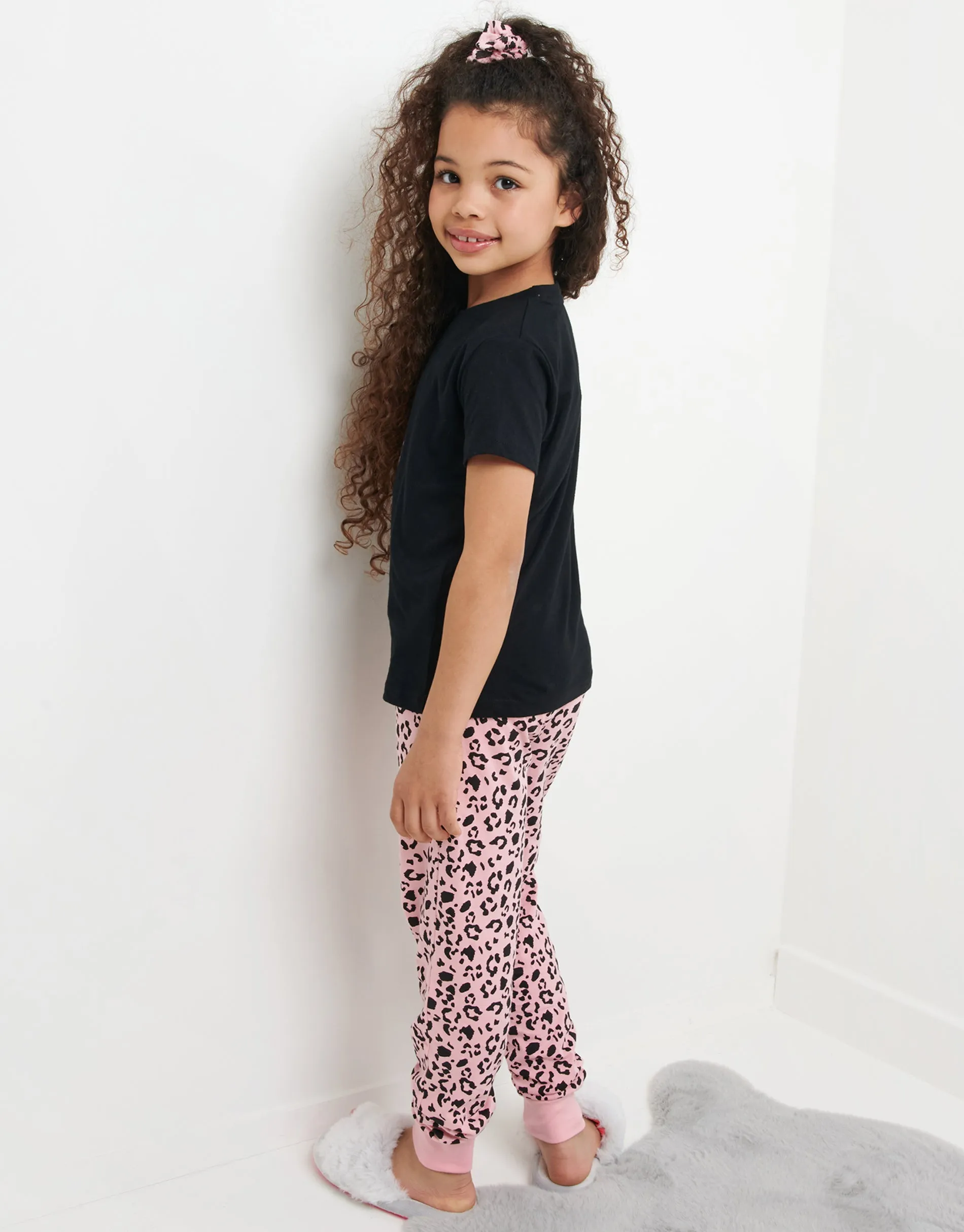 Girls' Black Pyjamas (2-Piece Set) sold by Threadbare product image thumbnail 2