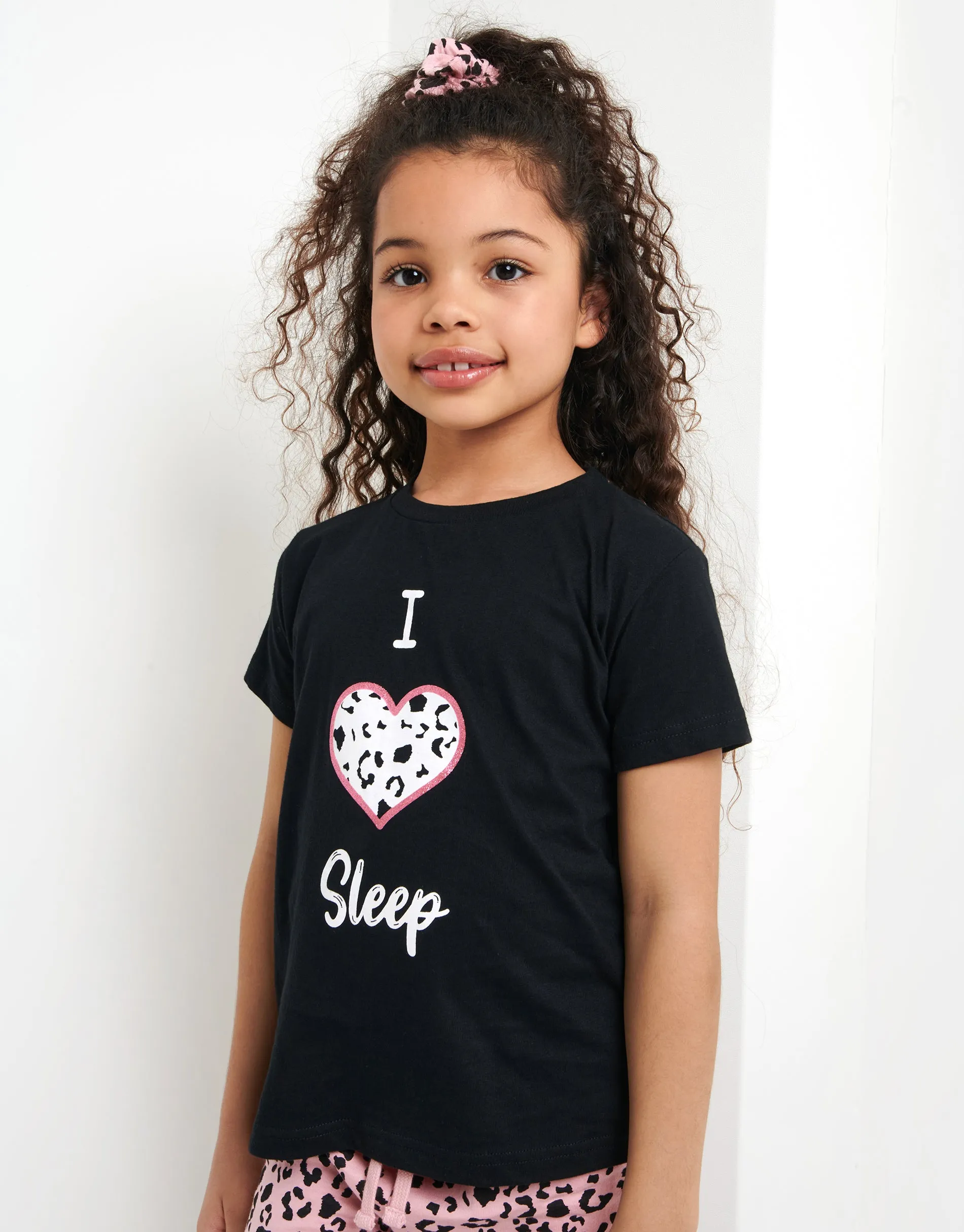 Girls' Black Pyjamas (2-Piece Set) sold by Threadbare product image thumbnail 4