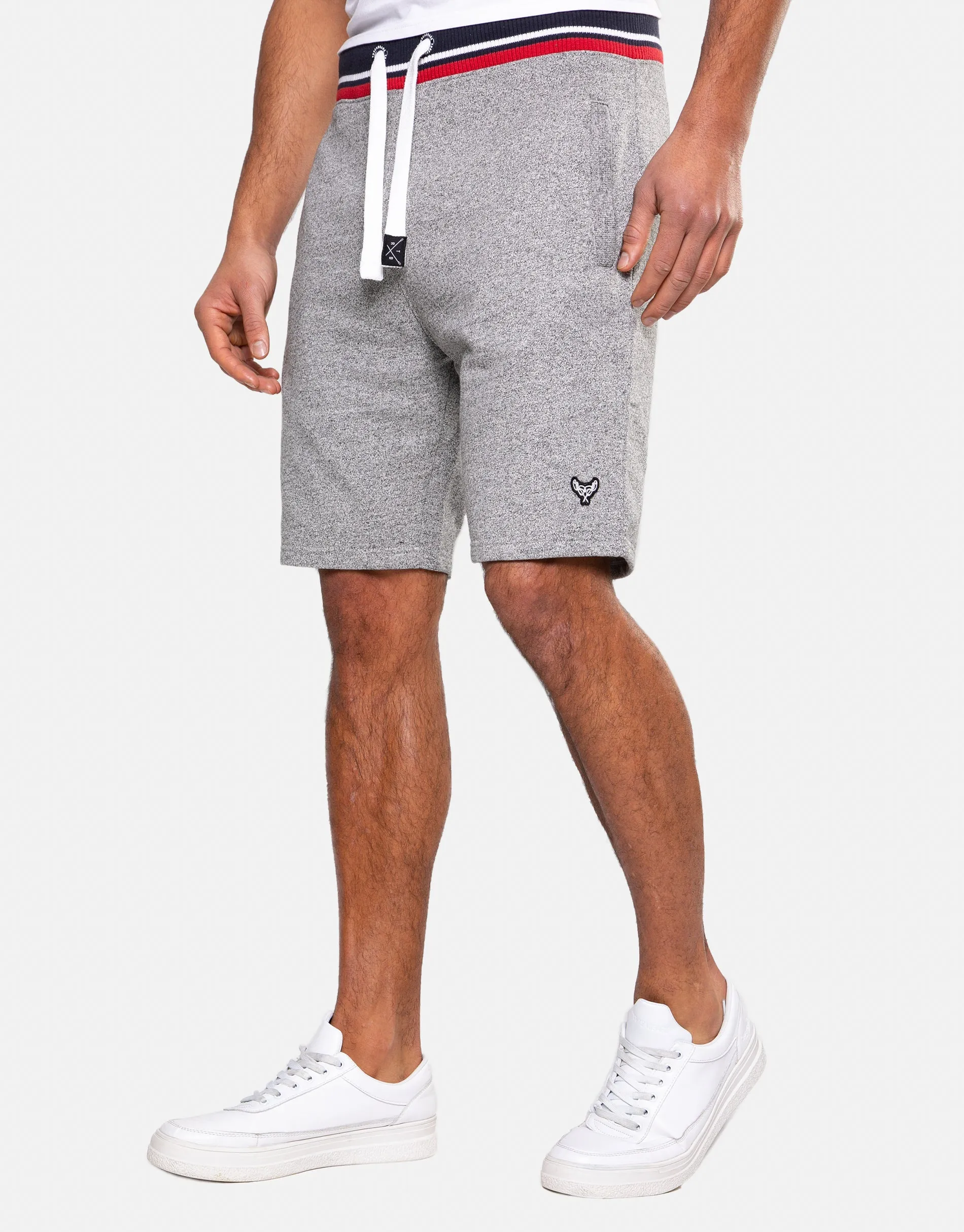 Men's Charcoal Sports Fleece Shorts sold by Threadbare