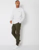 Men's Khaki Jogger Style Cargo Trousers sold by Threadbare