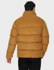 Men's Tan Cord Puffer Jacket sold by Threadbare