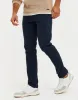Men's Navy Stretch Chino Trousers sold by Threadbare