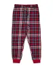Boys' Navy & Red Check Print Pyjamas (2-Piece Set) sold by Threadbare