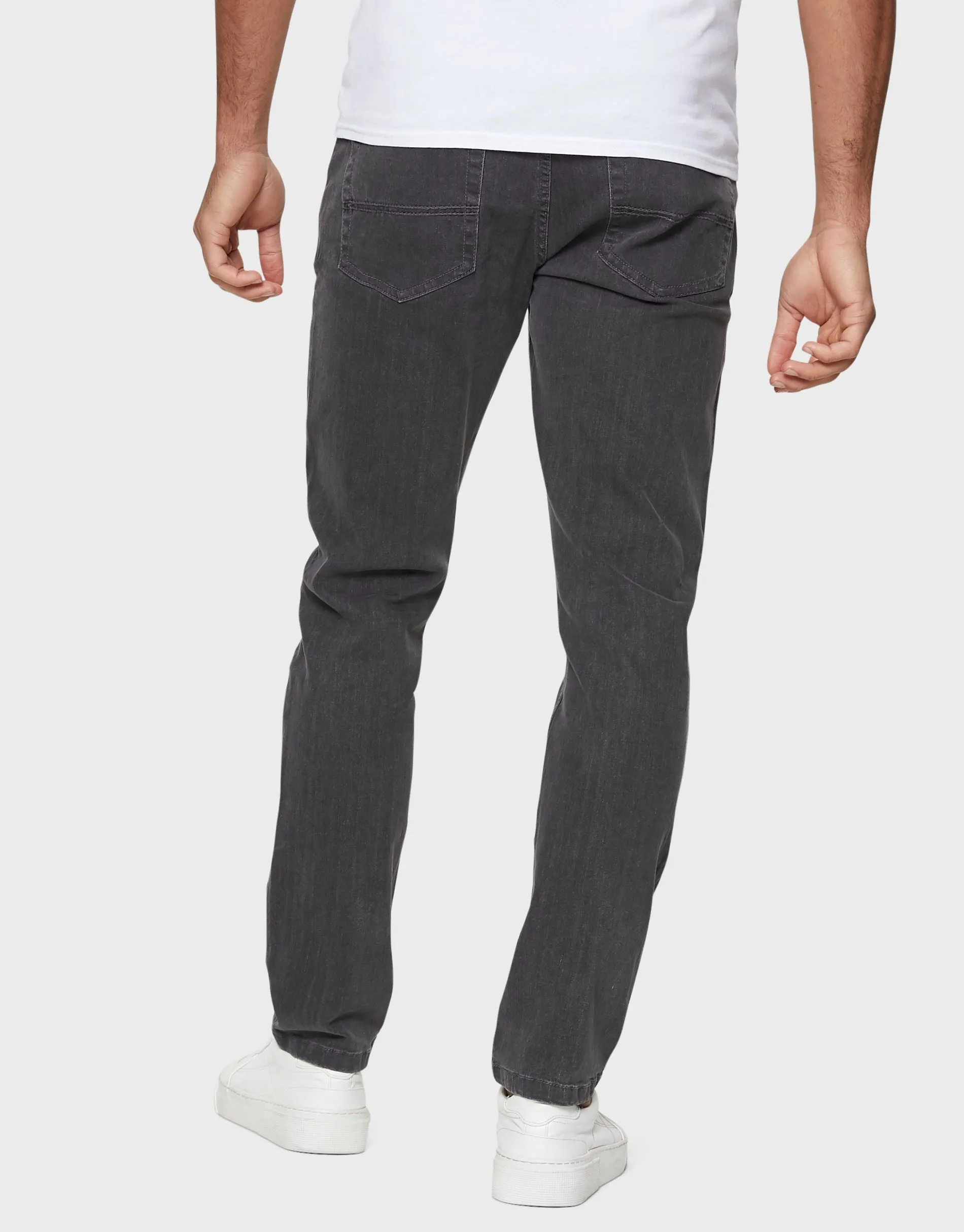 Men's Grey Slim Fit Jeans sold by Threadbare product image thumbnail 2