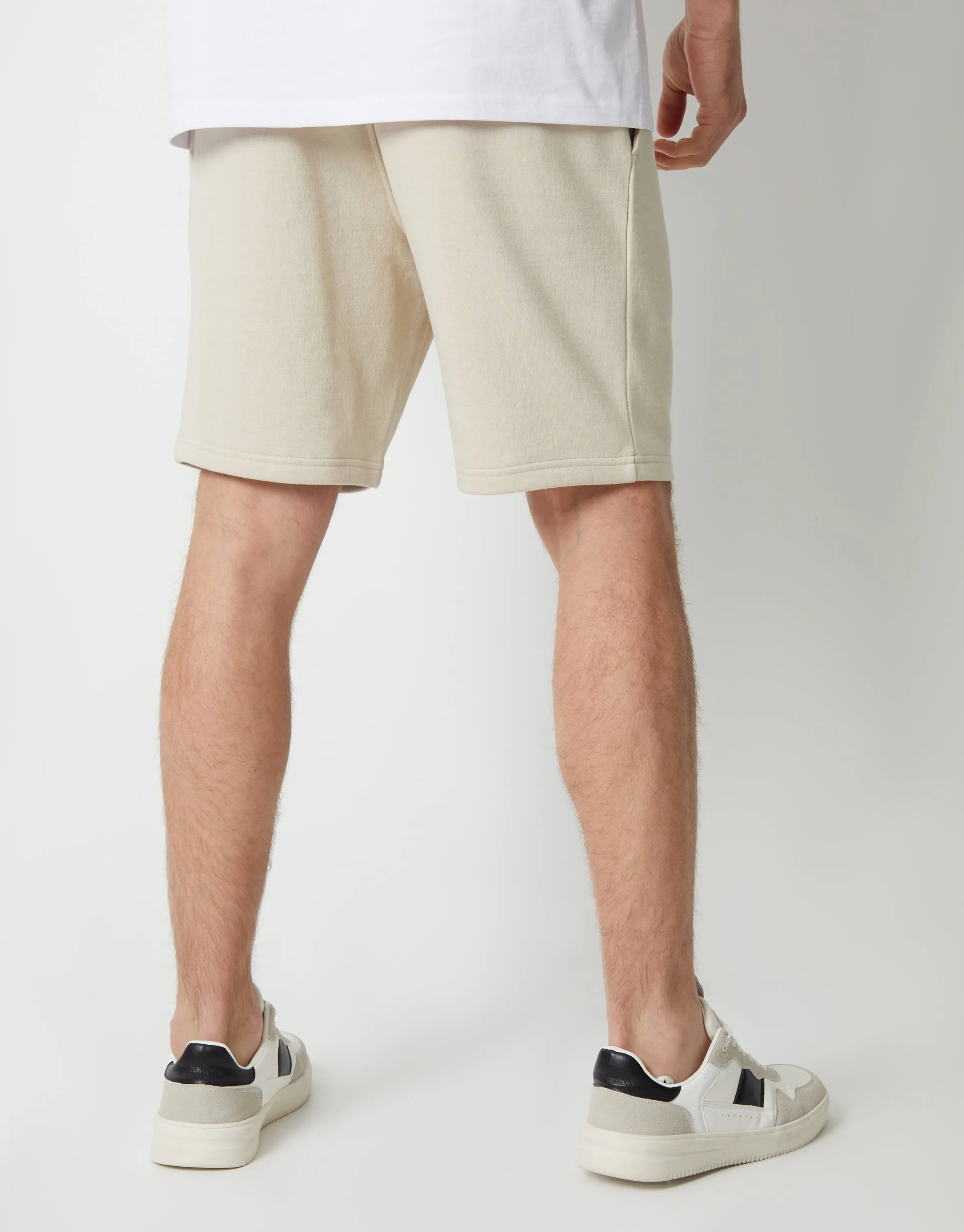 Taupe Sweat Shorts sold by Threadbare product image thumbnail 2