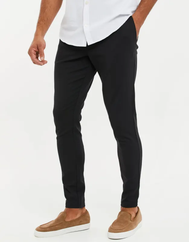 Men's Black Super Skinny Semi-Formal Trousers sold by Threadbare