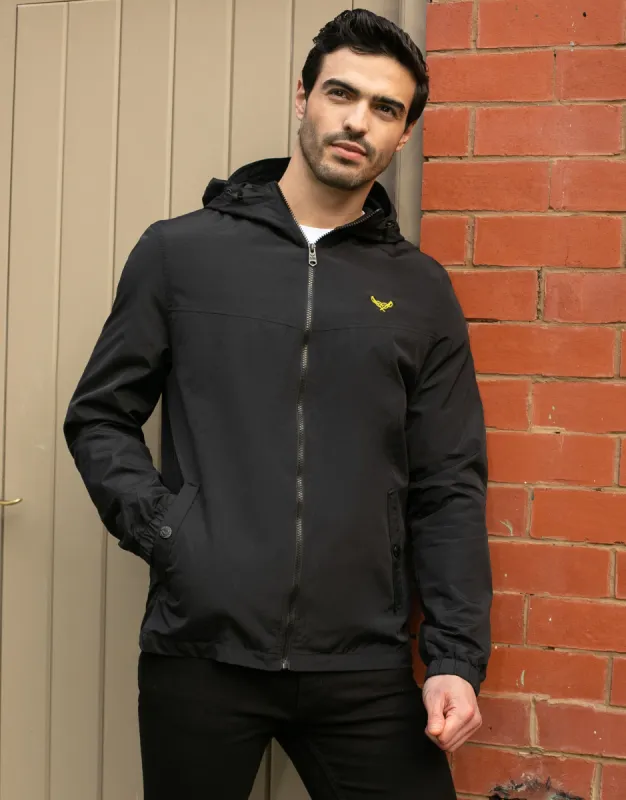 Men's Black Soft Shell Jacket sold by Threadbare