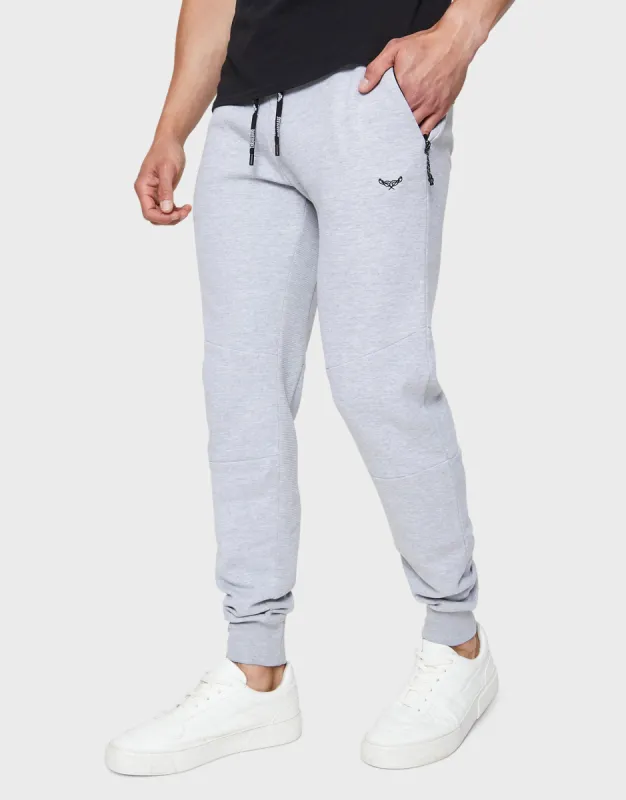 Men's Light Grey Regular Fit Joggers sold by Threadbare