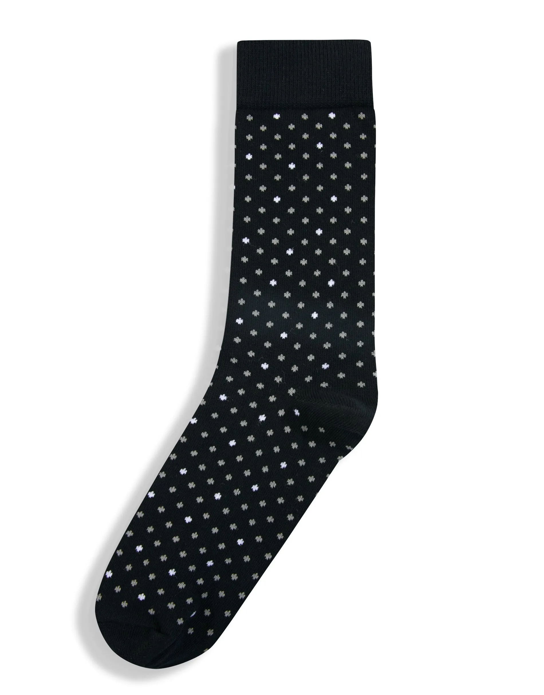 Men's Black Patterned Socks (5 Pack) sold by Threadbare product image thumbnail 5