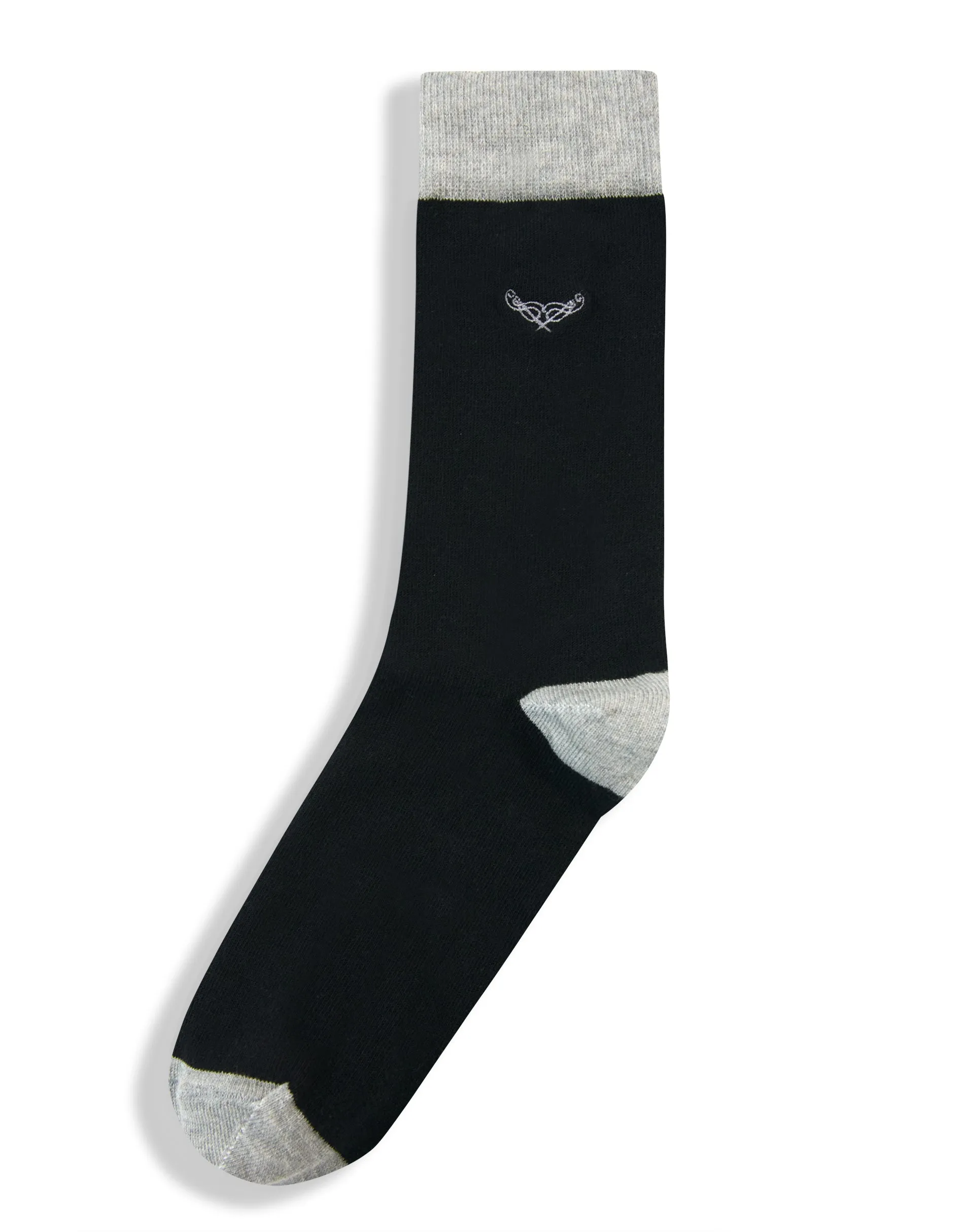 Men's Black Patterned Socks (5 Pack) sold by Threadbare product image thumbnail 3