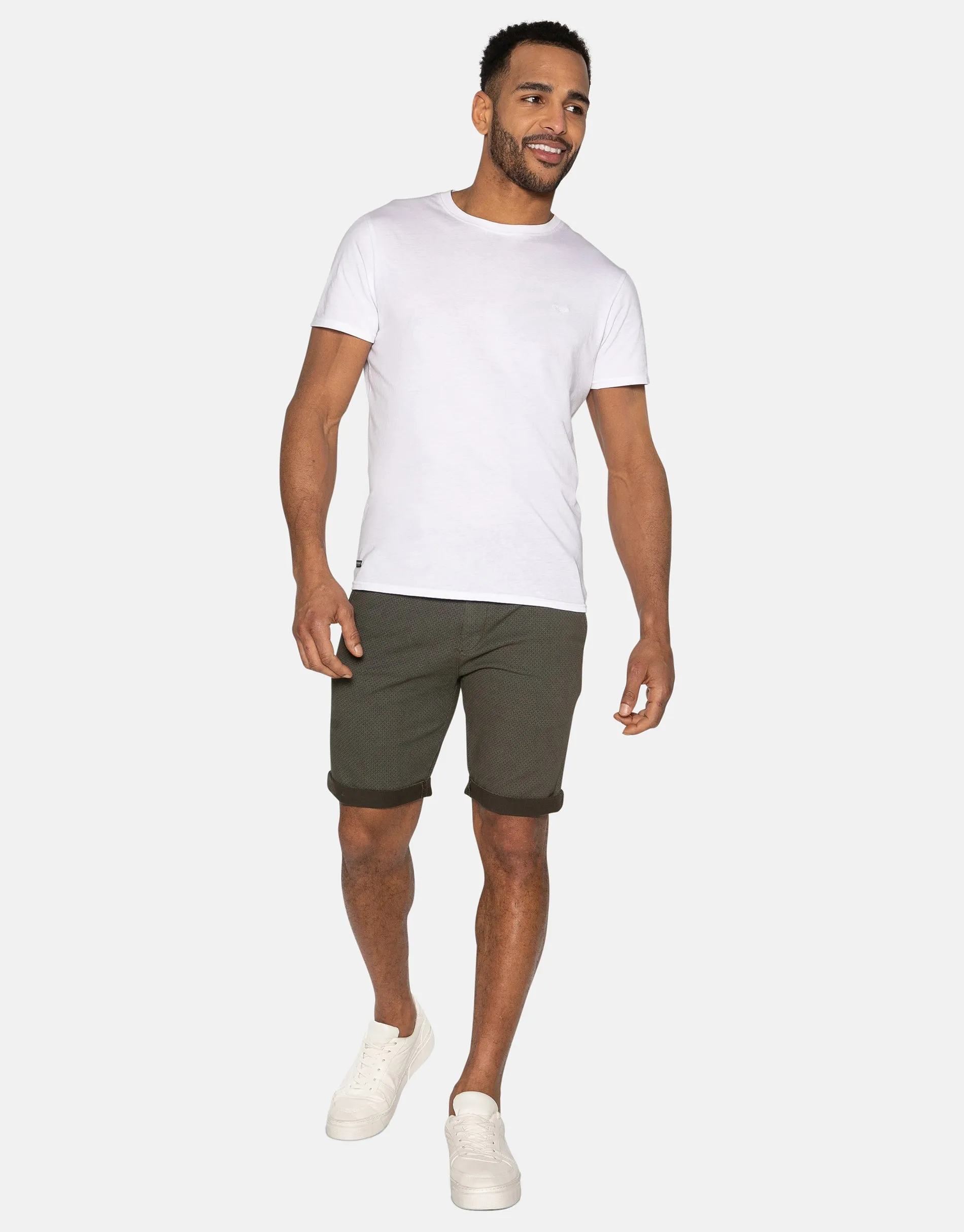 Men's Khaki Chino Shorts sold by Threadbare product image thumbnail 3