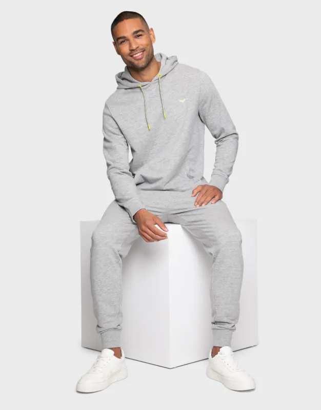 Men's Light Grey Hoodie & Jogger Co-ord (2-Piece Set) sold by Threadbare