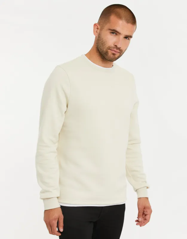 Men's Stone Mock T-Shirt Sweatshirt sold by Threadbare