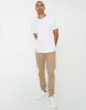 Men's Stone Slim Fit Trousers sold by Threadbare