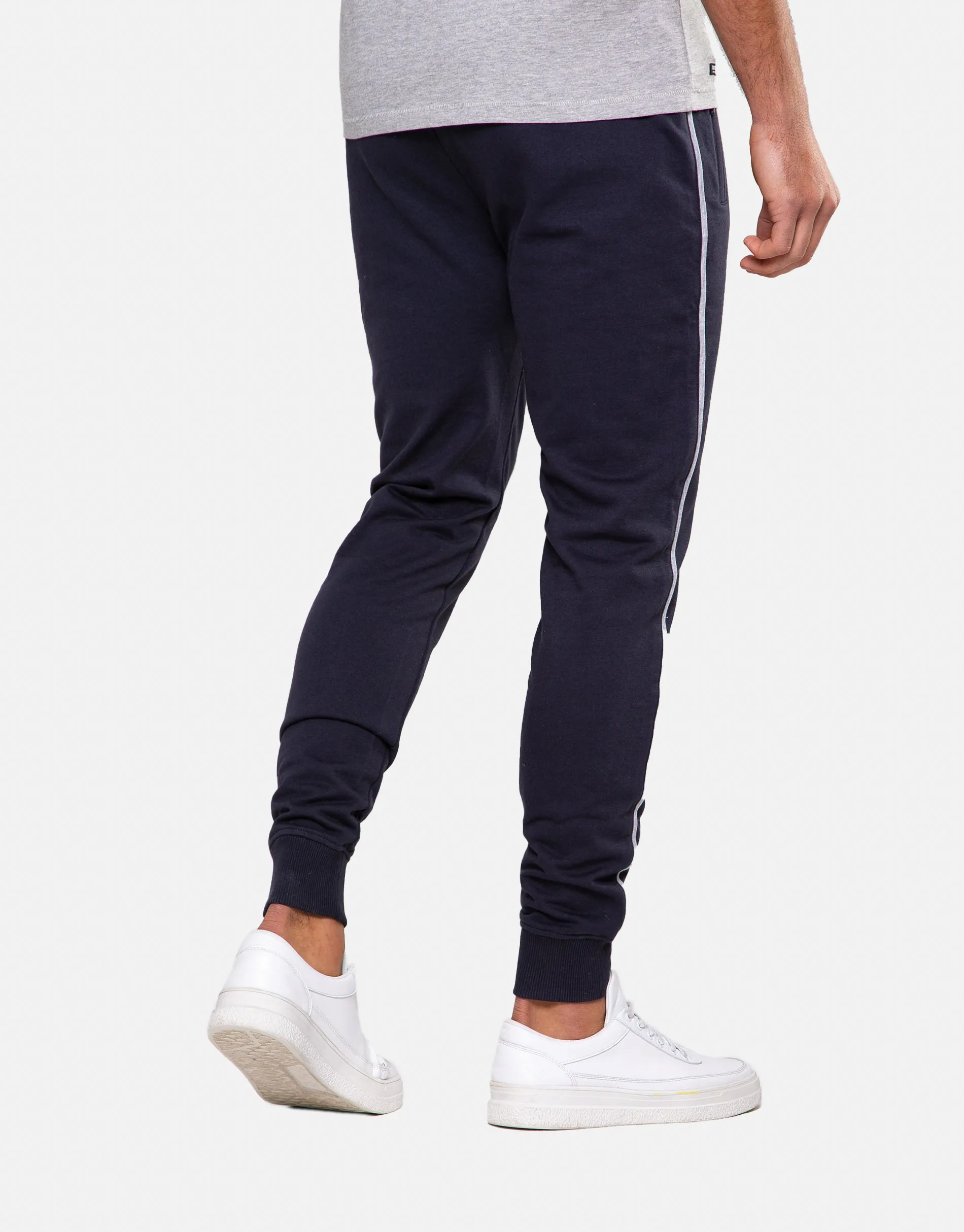 Men's Navy Slim Fit Joggers sold by Threadbare product image thumbnail 2