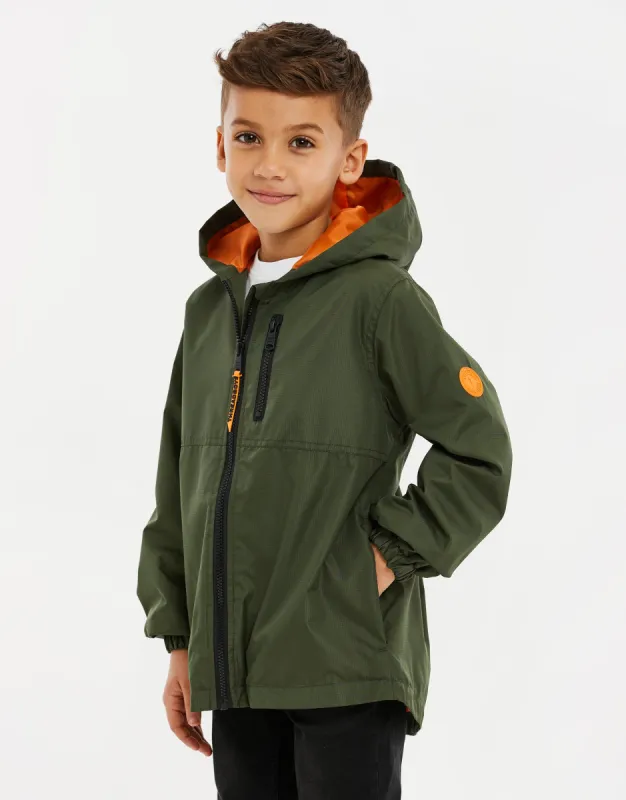 Boys' Khaki Lightweight Jacket sold by Threadbare
