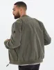 Men's Khaki Lightweight Bomber Jacket sold by Threadbare