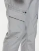 Men's Ice Grey Cargo Trousers sold by Threadbare
