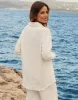 Women's Stone Long Sleeve Crinkle Cotton Shirt sold by Threadbare