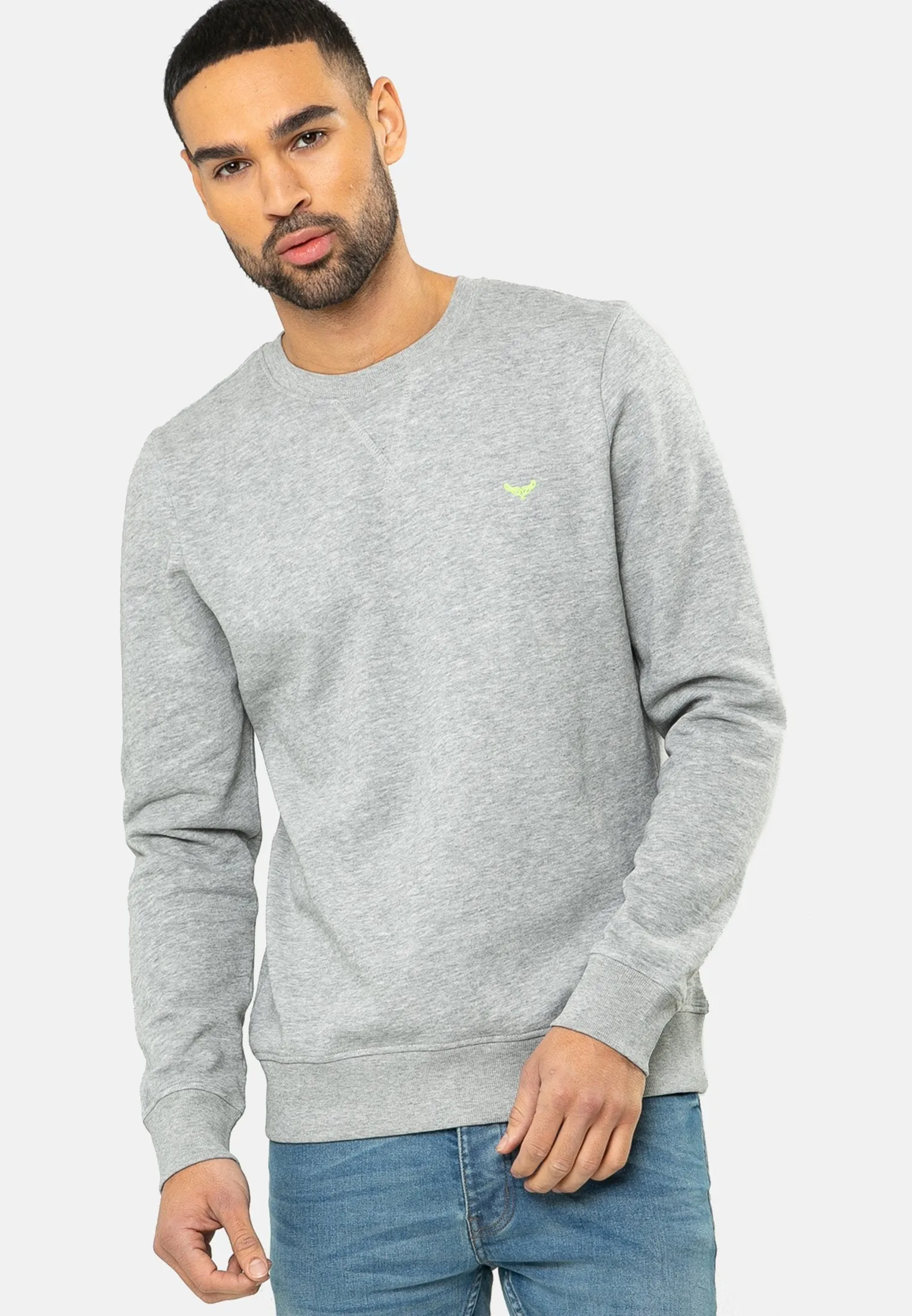 Men's Black & Grey Crew Neck Sweatshirts (2 Pack) sold by Threadbare product image thumbnail 3