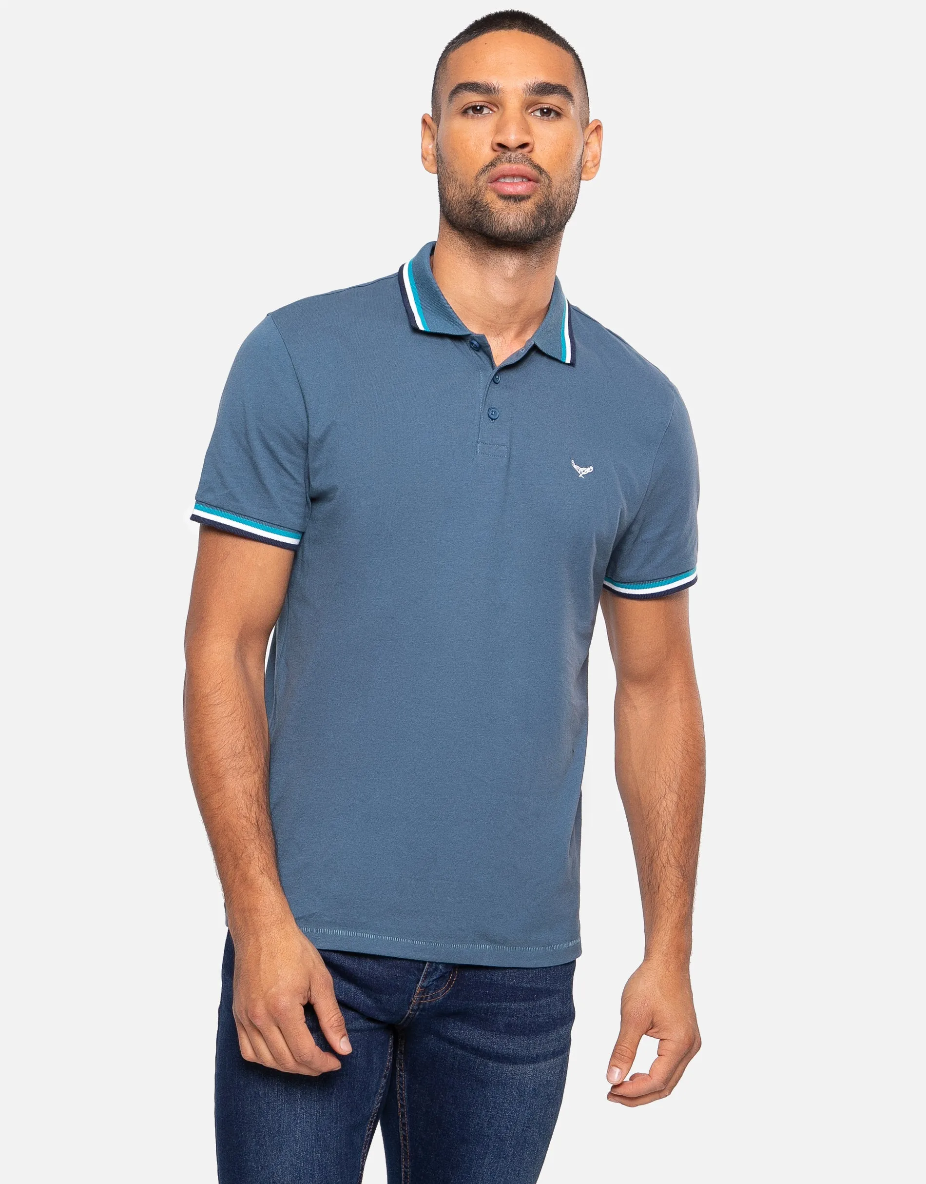 Men's Multi Short Sleeve Polo Shirts (3 Pack) sold by Threadbare product image thumbnail 2