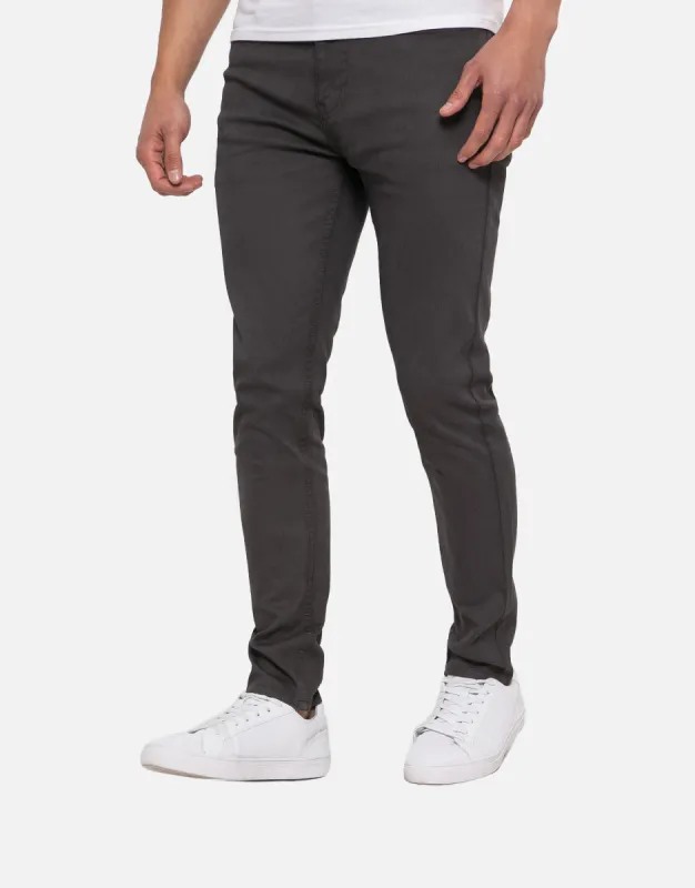 Men's Charcoal Cord Trousers sold by Threadbare