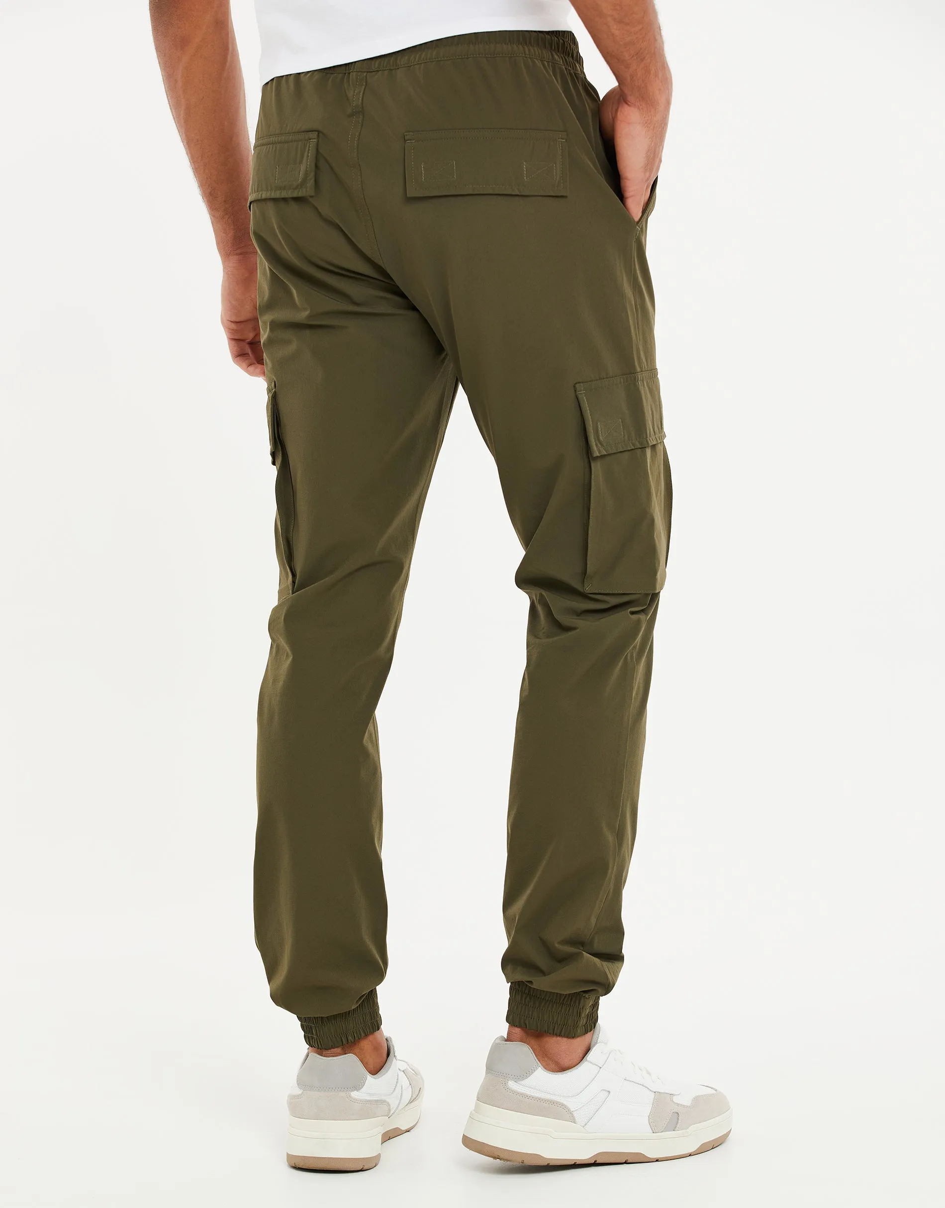 Men's Khaki Cargo Trousers sold by Threadbare product image thumbnail 2