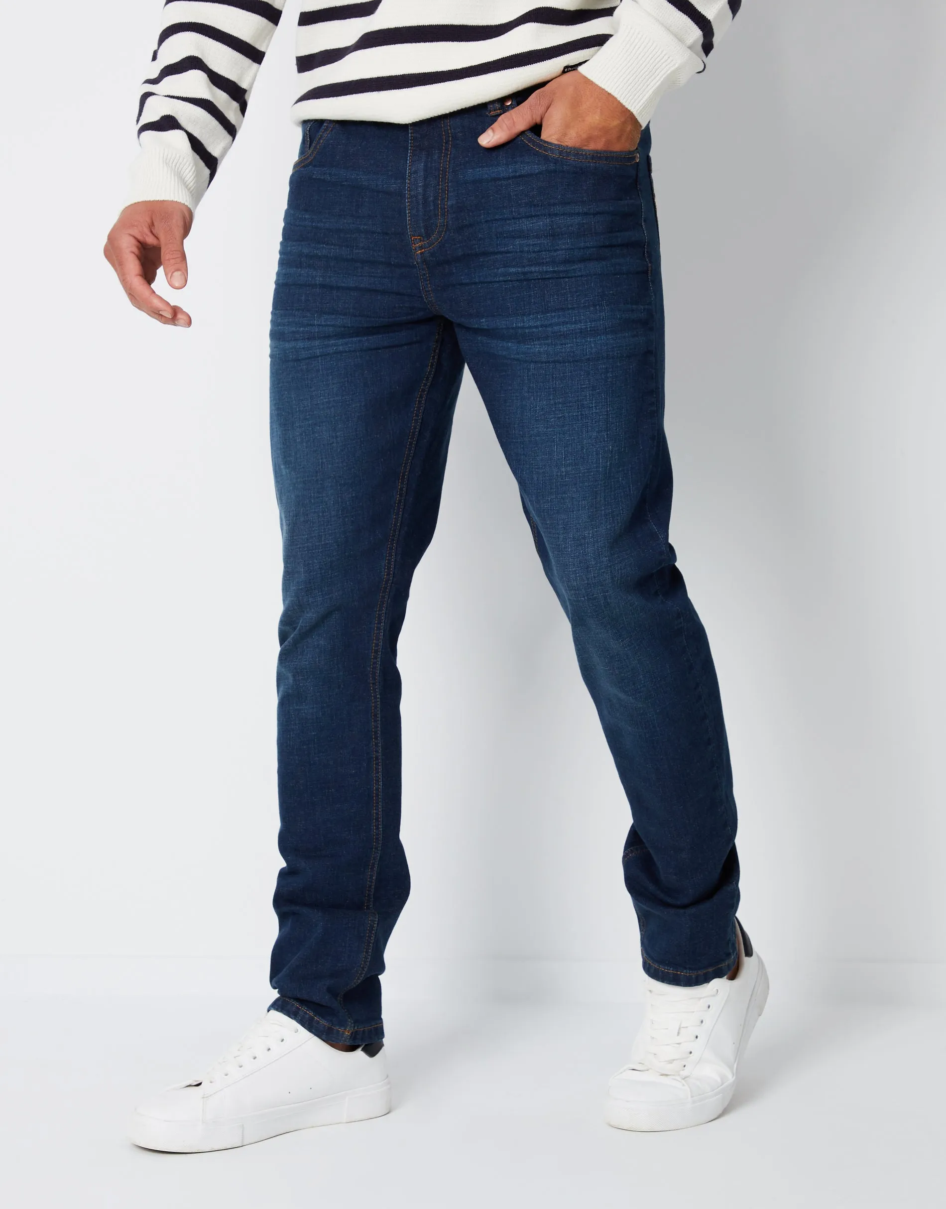 Vintage Wash Slim Fit Jeans sold by Threadbare