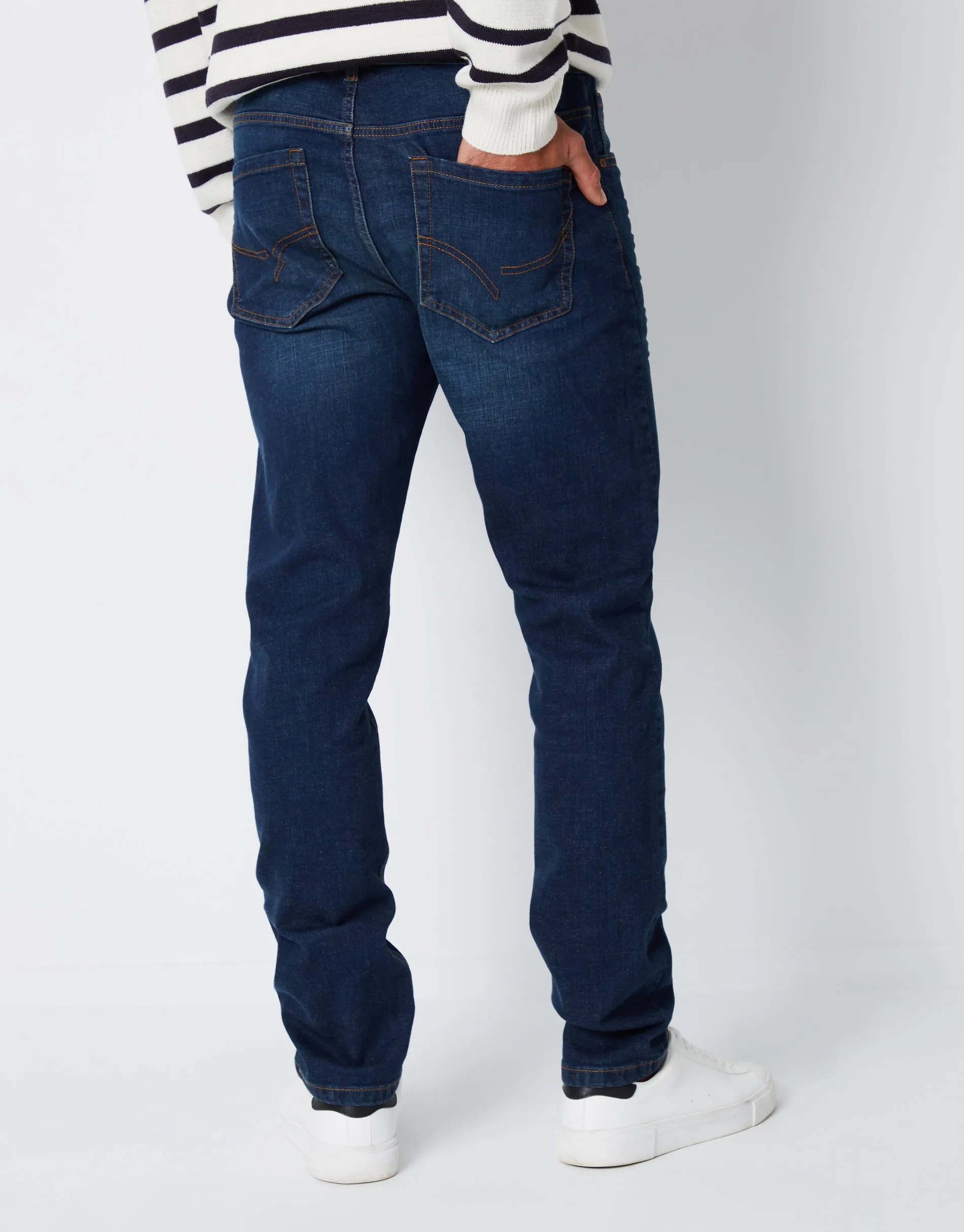 Vintage Wash Slim Fit Jeans sold by Threadbare product image thumbnail 2