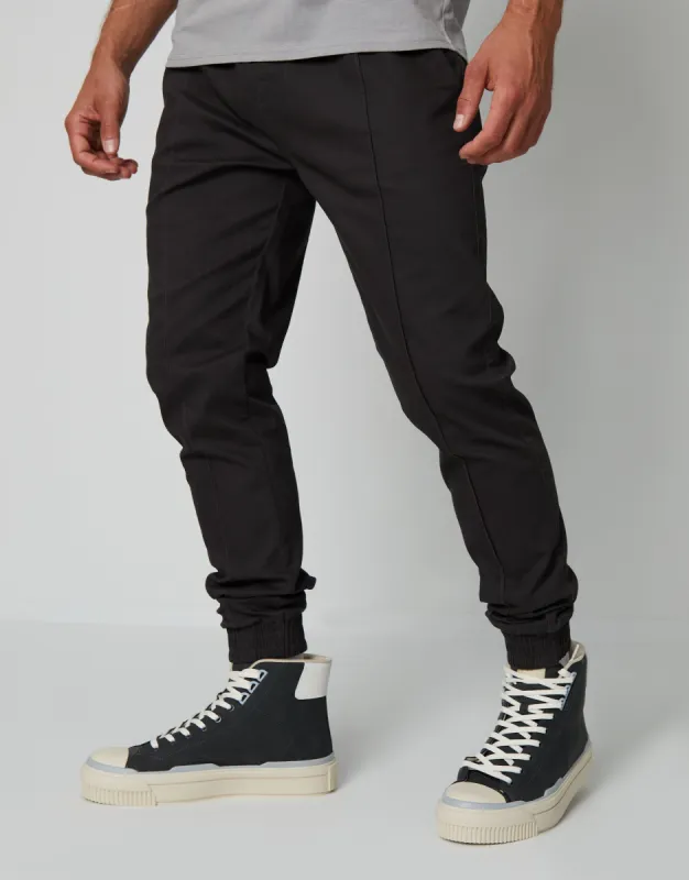 Threadbare Men's Black Slim Fit Trousers sold by Threadbare
