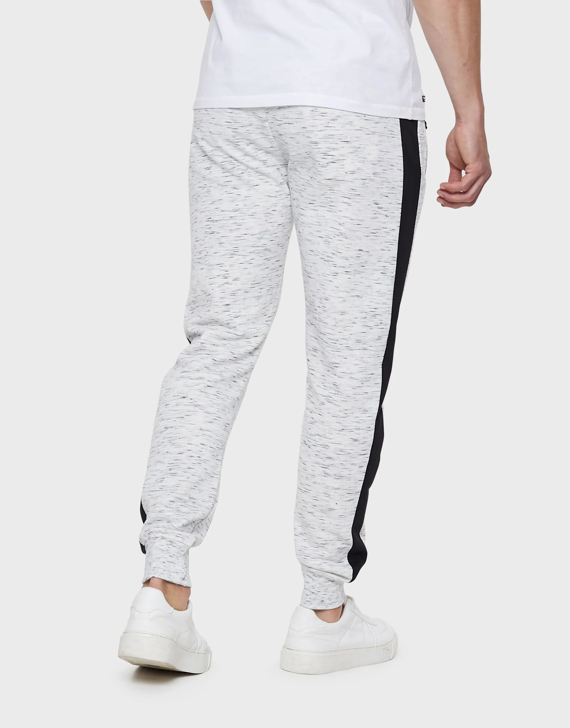 Men's Ecru Space Dye Joggers sold by Threadbare product image thumbnail 2
