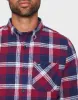 Men's Red Check Long Sleeve Shirt sold by Threadbare