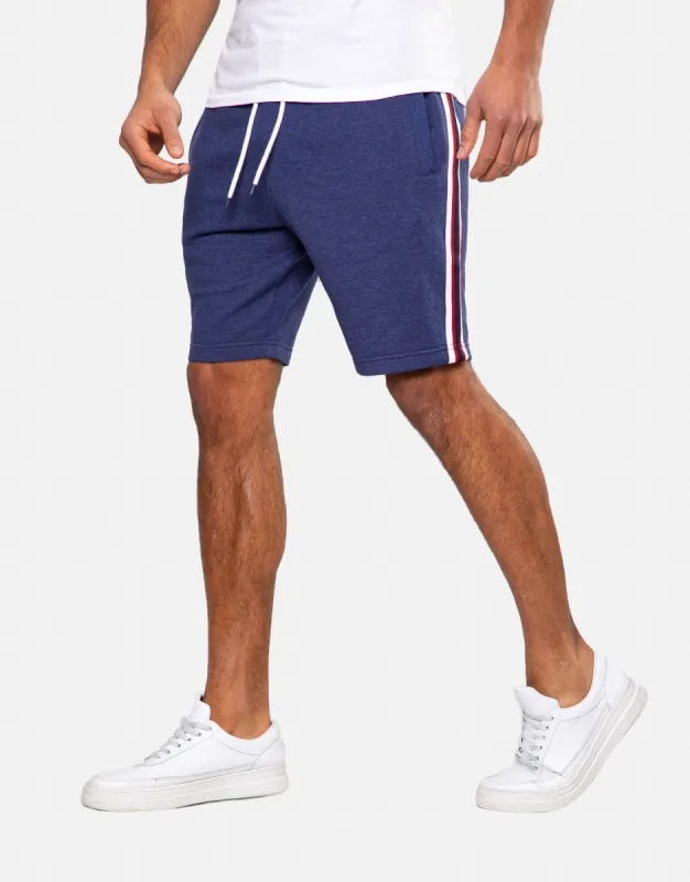 Men's Navy Fleece Shorts sold by Threadbare