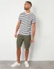 Men' Khaki Cotton Utility Cargo Shorts sold by Threadbare