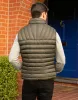 Men's Khaki Padded Quilted Gilet sold by Threadbare
