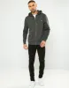 Men's Charcoal Zip-Through Hoodie sold by Threadbare