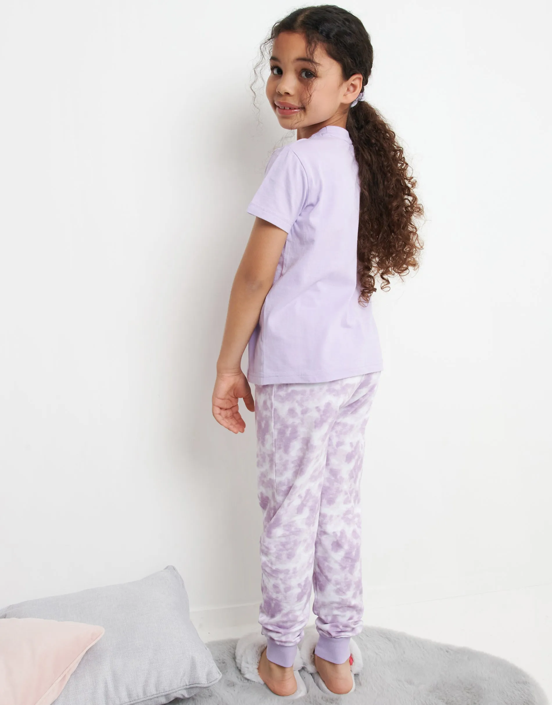 Girls' Lilac Pyjamas (2-Piece Set) sold by Threadbare product image thumbnail 2