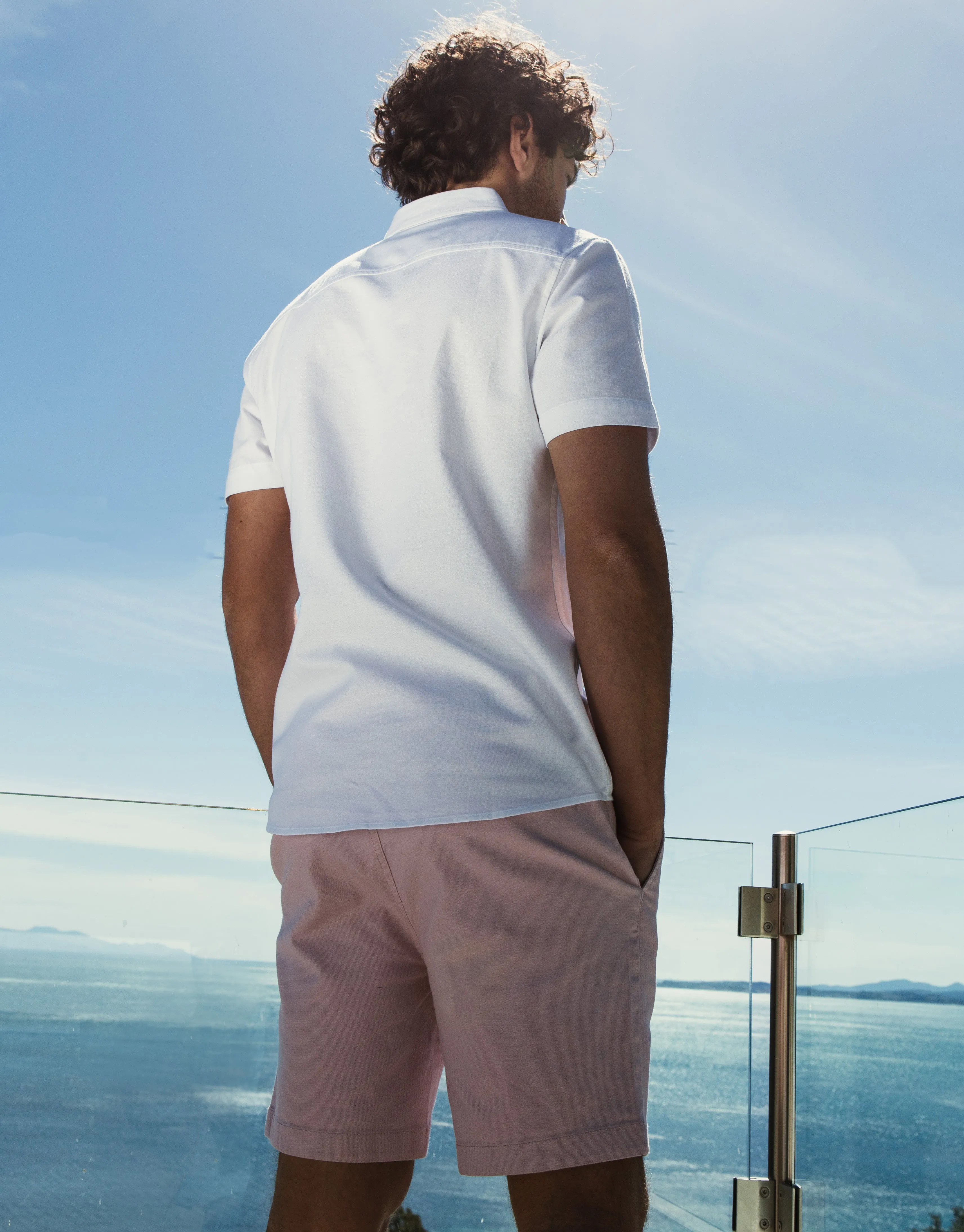 White Short Sleeve Shirt sold by Threadbare product image thumbnail 2