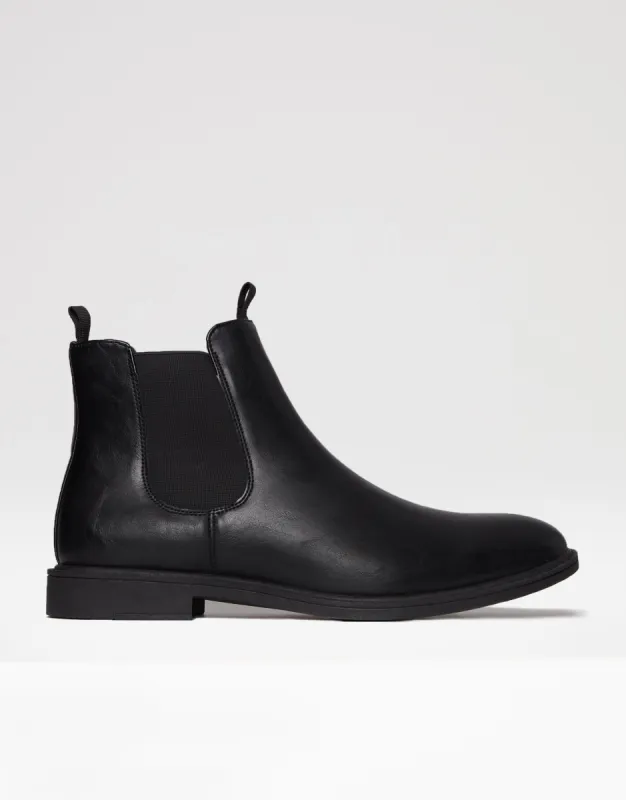 Men's Black Classic Chelsea Boots sold by Threadbare