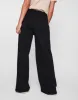 Women's Black Wide Leg Oversized Joggers sold by Threadbare