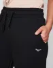Women's Black Wide Leg Oversized Joggers sold by Threadbare