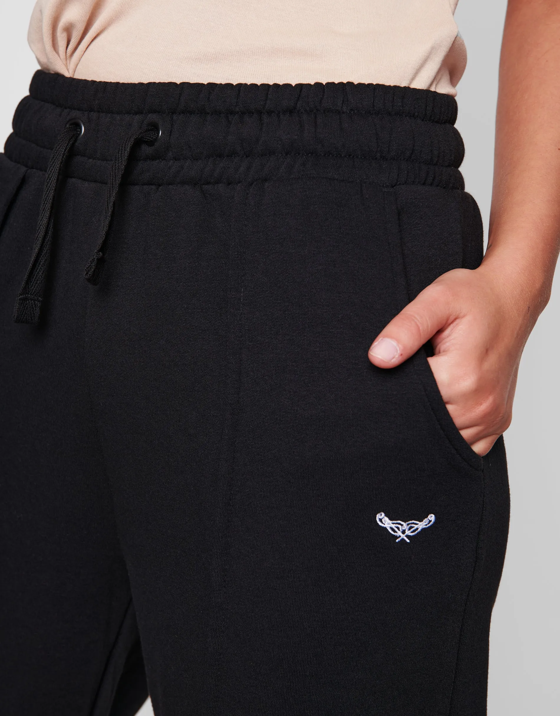 Women's Black Wide Leg Oversized Joggers sold by Threadbare product image thumbnail 4