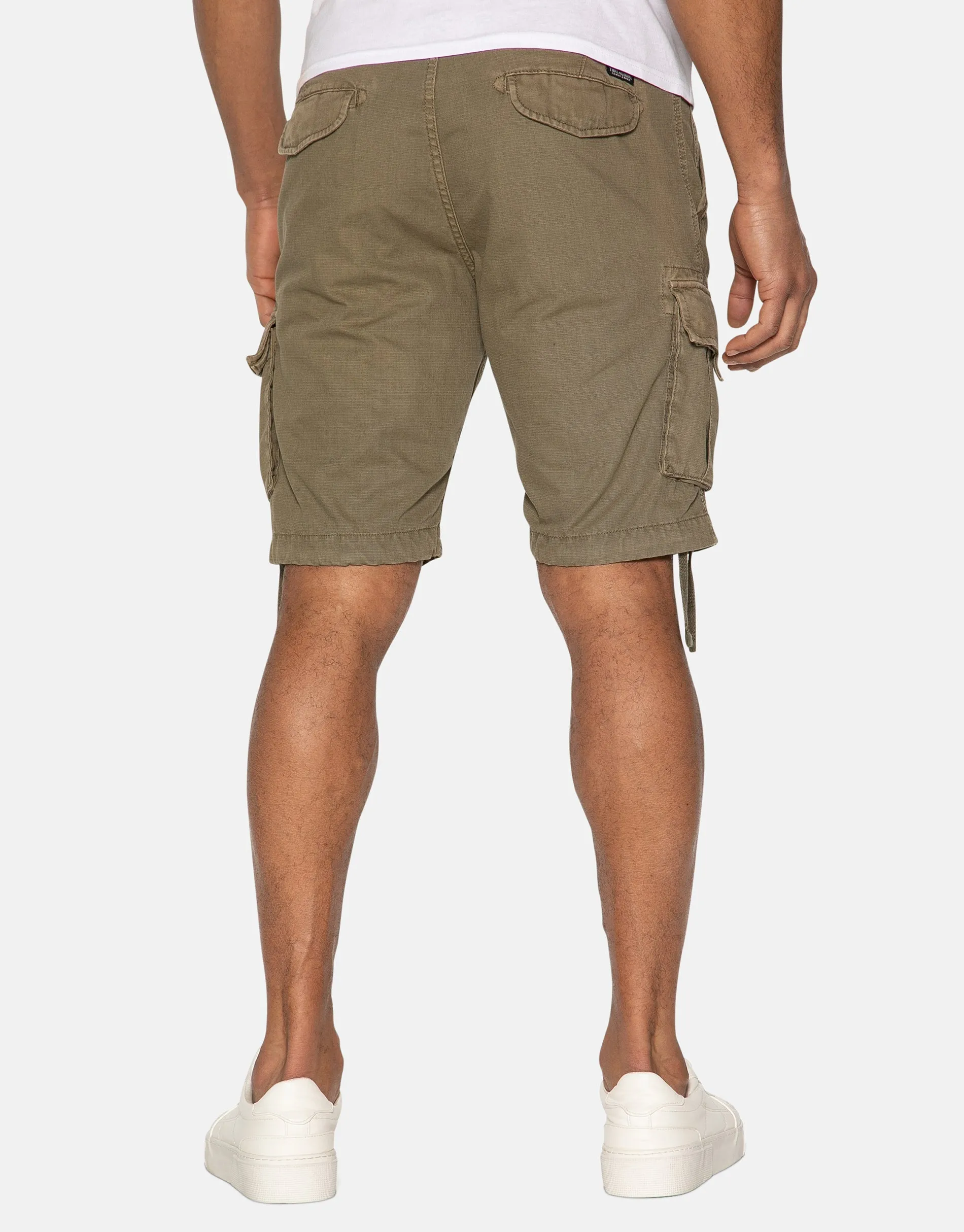 Men's Khaki Cargo Shorts sold by Threadbare product image thumbnail 2