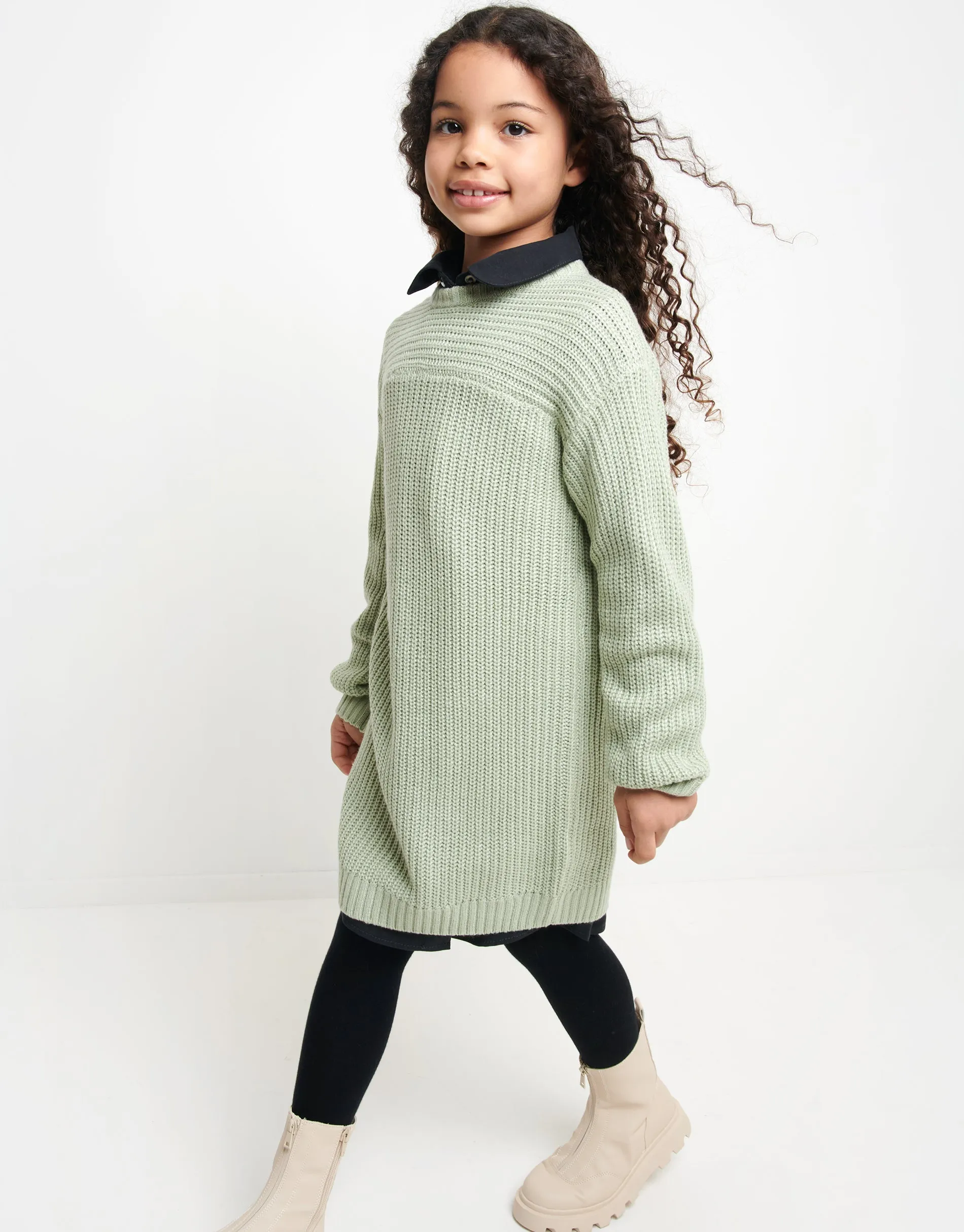 Girls' Sage Jumper Dress sold by Threadbare