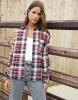 Women's Red Check Long Sleeve Cotton Shirt sold by Threadbare