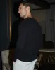 Threadbare Men's Black Mini Cable Knit Crew Neck Jumper sold by Threadbare