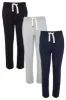 Threadbare Men's Dark Mix Straight Leg Joggers (3 Pack) sold by Threadbare