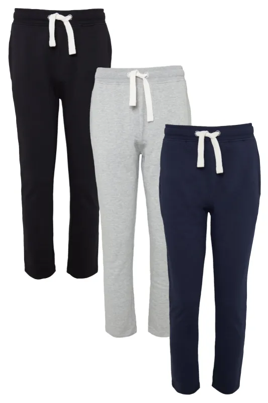 Threadbare Men's Dark Mix Straight Leg Joggers (3 Pack) sold by Threadbare