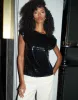 Women's Black Fringe Sequin Round Neck Top sold by Threadbare